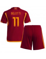 AS Roma Andrea Belotti #11 Kotipaita Lasten 2023-24 Lyhythihainen (+ shortsit)